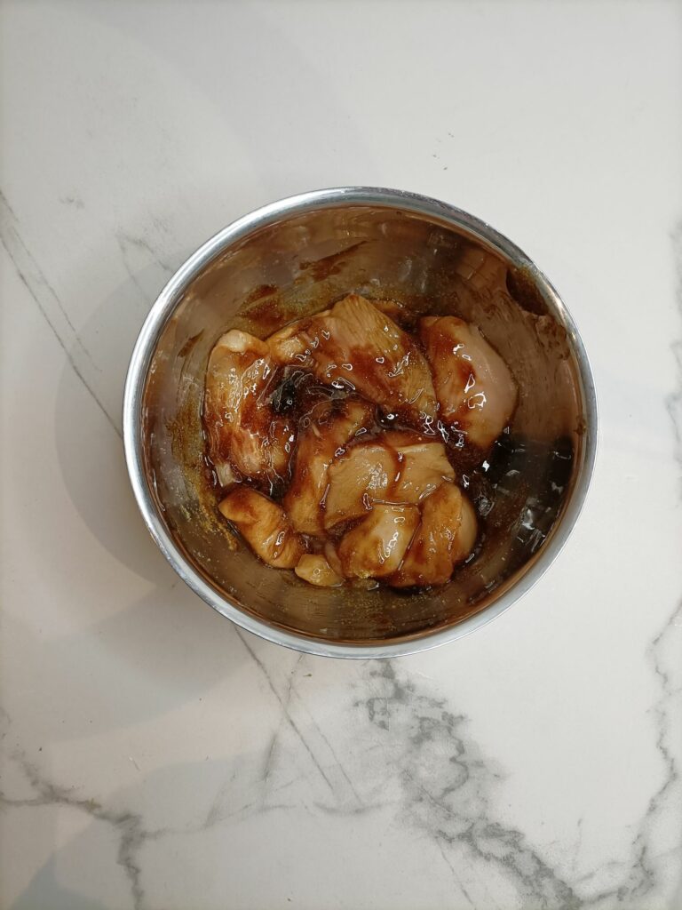 kipfilet gemarineerd in appelstroop